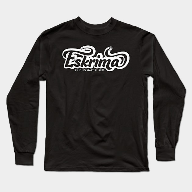 Eskrima Long Sleeve T-Shirt by Black Tee Inc